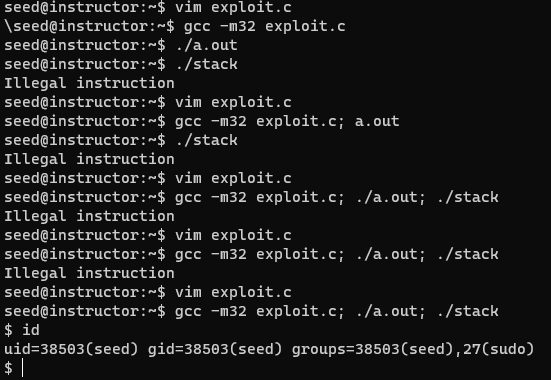 NOP to improve attach chance