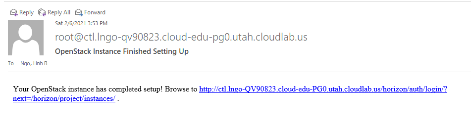Waiting for email confirmations