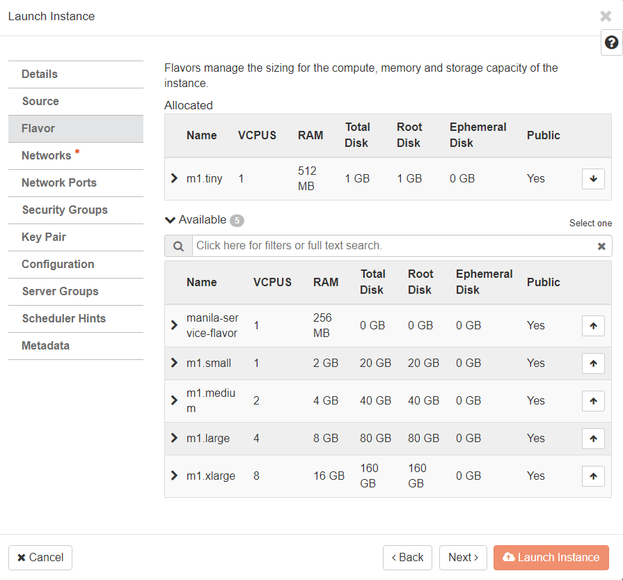 Selecting compute resource