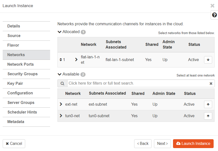 Selecting network resource