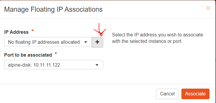 Allocating public IP addresses